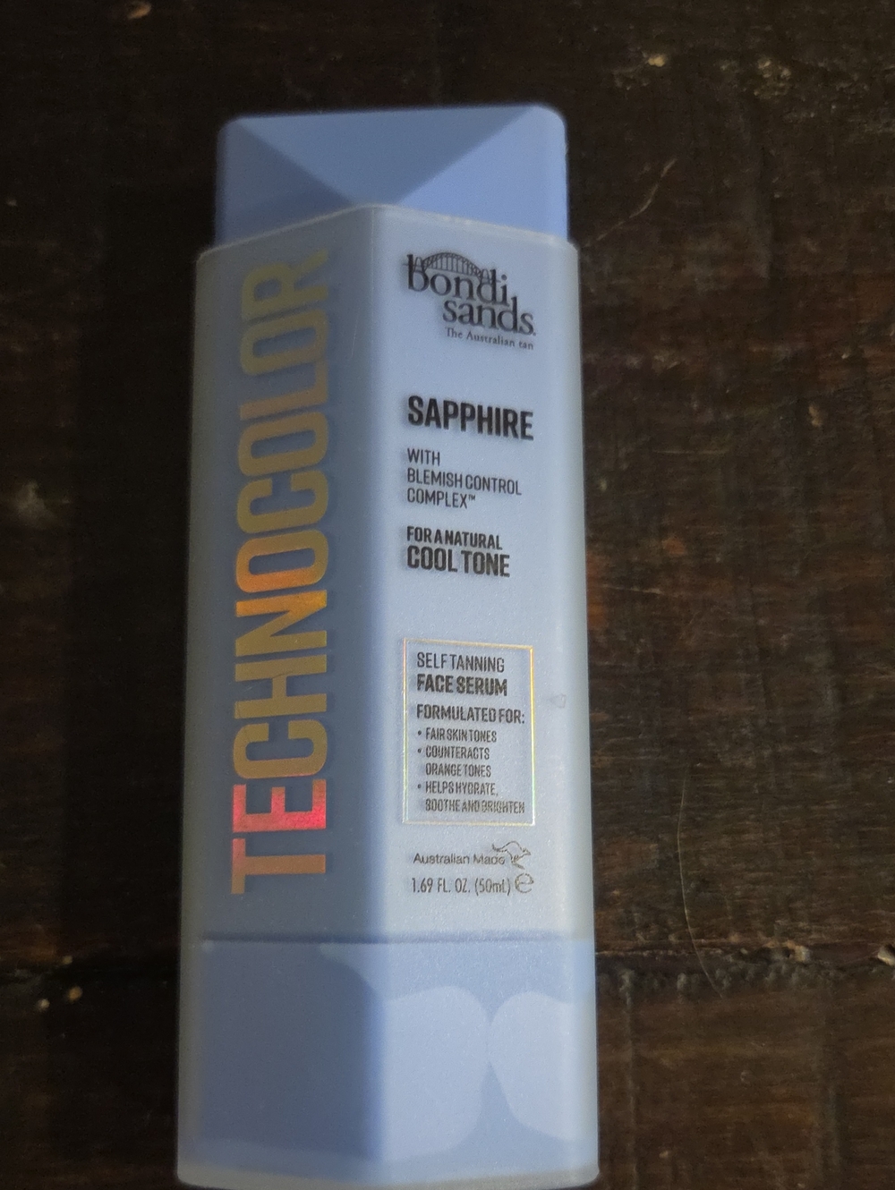 Bondi Sands Technocolor Sapphire Self-Tan Face Serum W/ Blemish Control Complex